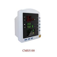 Contec CMS5100  (SpO2, PR, NIBP, TEMP) Patient Monitor