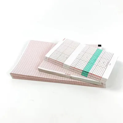 Flat 12 Channel ECG Paper