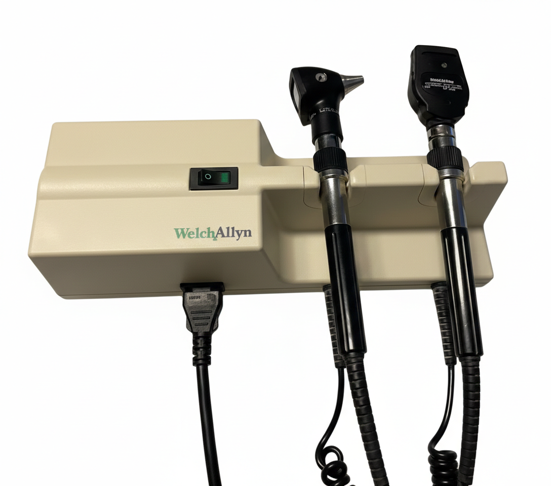 Welch Ally Wallmount ENT set: REQUEST PRICE FOR INDIVIDUAL SPARE PARTS